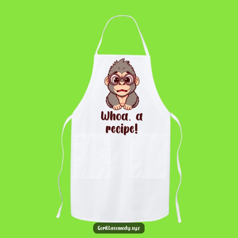 Funny Gorilla Chef Apron: Cook with Surprise and Hilarious Style