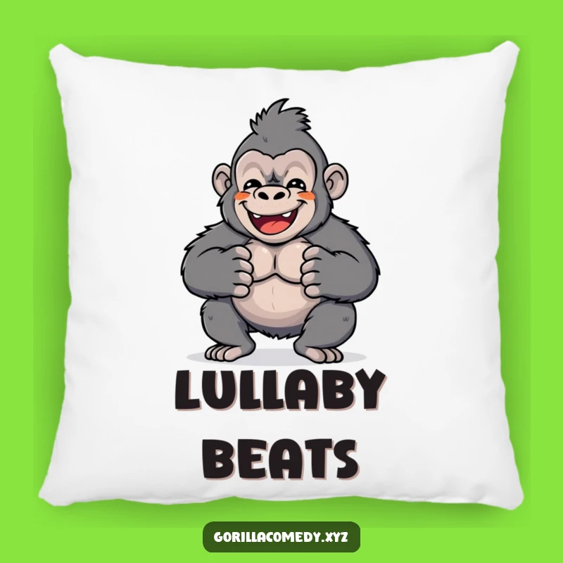 Funny Kawaii Gorilla Pillow: Cozy Up with Primate Beats