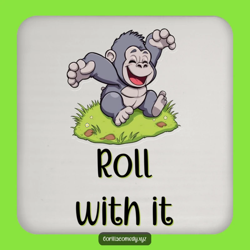 Funny Gorilla Roll Coasters: Protect Surfaces with Joyful Humor!
