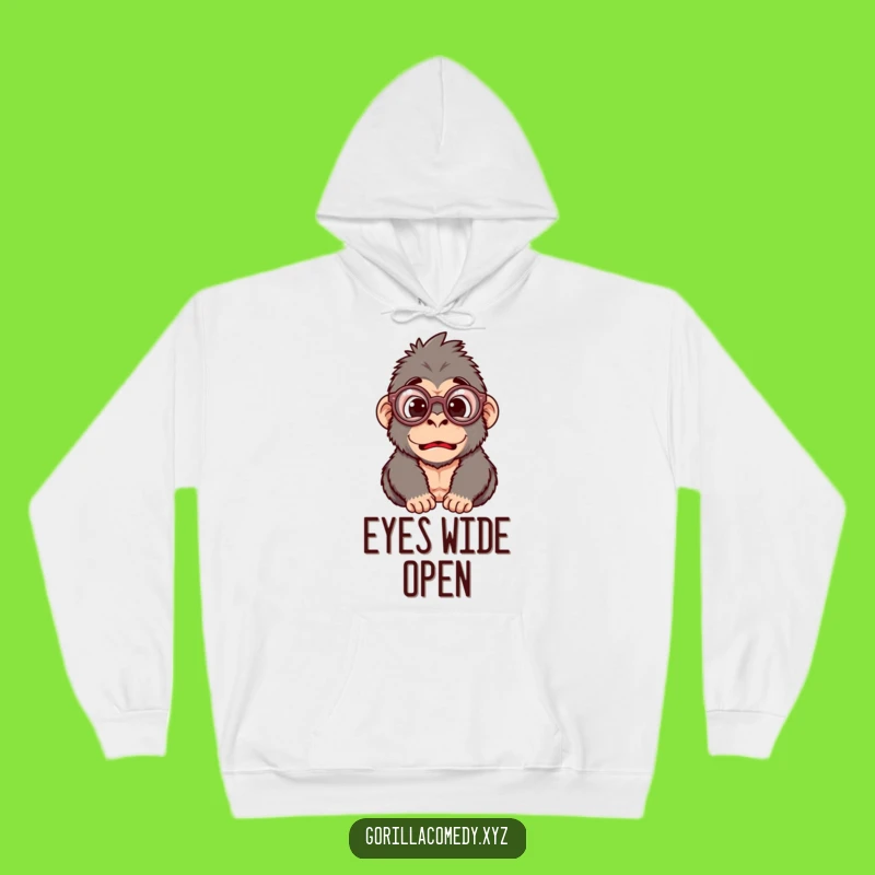 Funny Gorilla Glasses Hoodie: Stay Cozy with This Hilarious Surprise Design