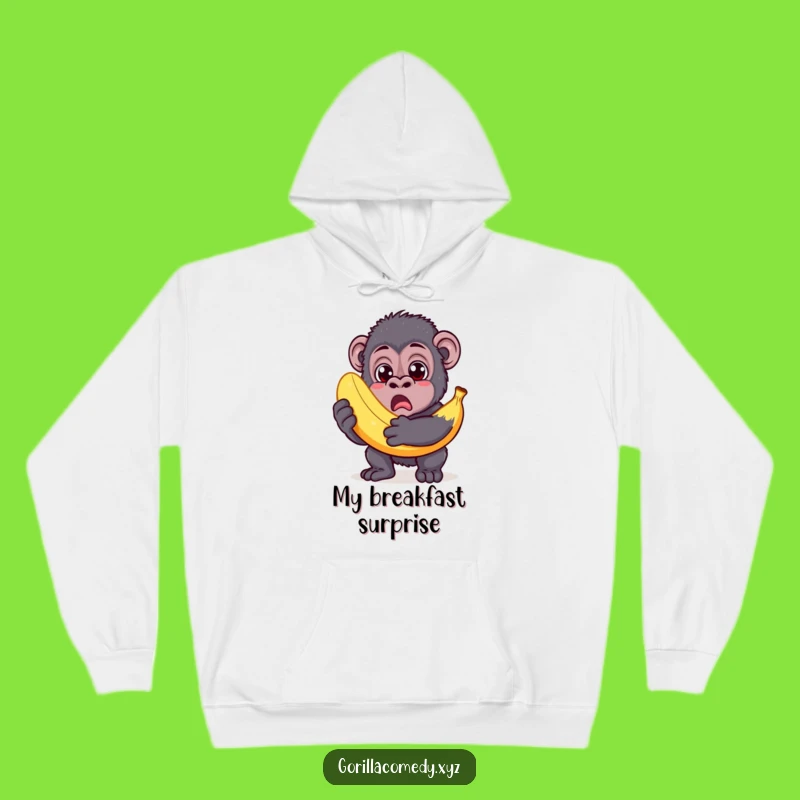 Funny Banana Surprise Hoodie: Cozy Comfort with Hilarious Shock, Perfect Gift