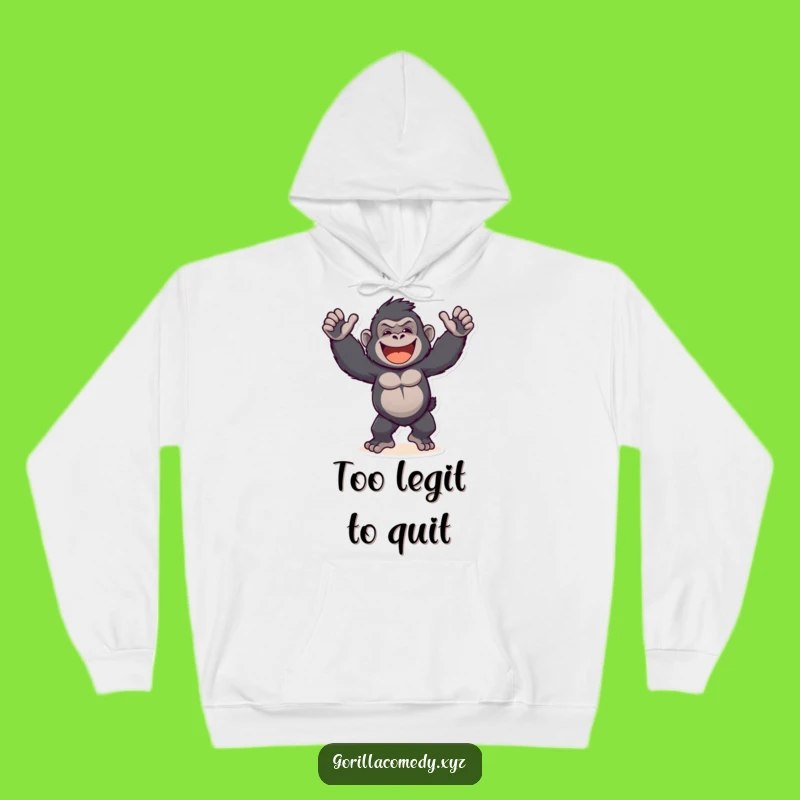 Funny Gorilla Hoodie: Cozy Primate Dance Sweatshirt for Ultimate Comfort