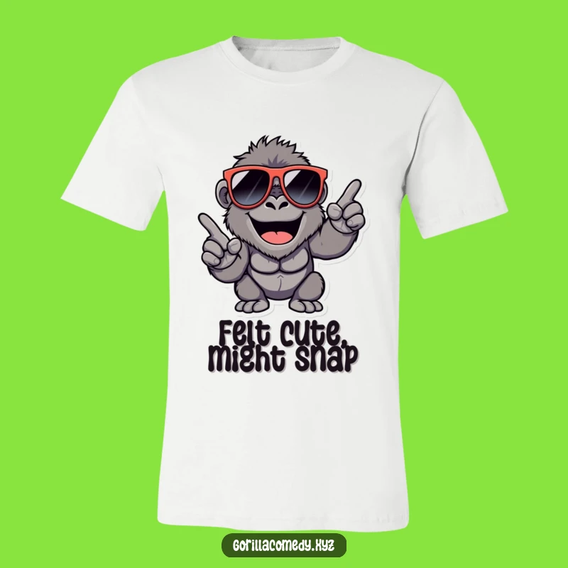 Funny Cool Gorilla T-Shirt: Effortless Style and a Perfect Hilarious Gift