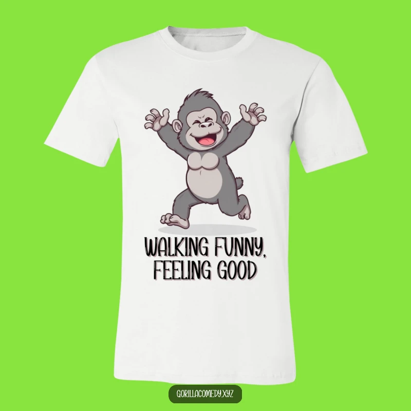 Funny Gorilla Walk T-Shirt: Show Off Your Hilarious Moves