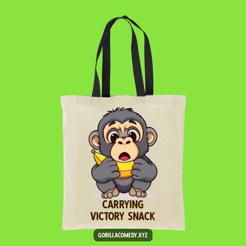 Funny Gorilla Banana Tote Bag: Surprise Find, Hilarious Carry-All Gift